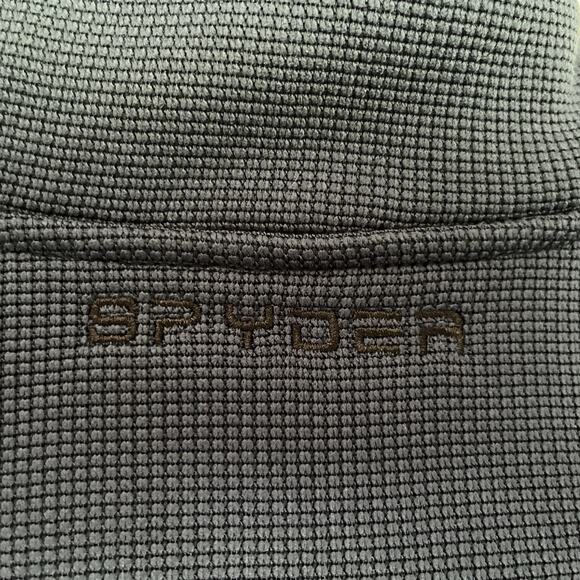 Spyder Full Zip Fleece Jacket – Men’s Large (L/G) – Blue/Black Performance Layer - Picture 9 of 13